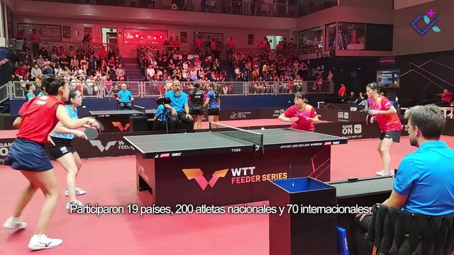 WTT Feede Tenis de mesa se celebro en la ciudad capital de Caracas Venezuela