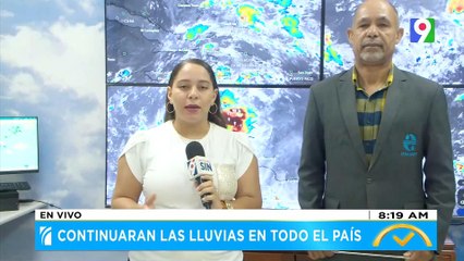 Continúan las lluvias en todo el país | El Despertador