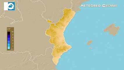 Las lluvias fuertes se retiran de la Comunidad Valenciana