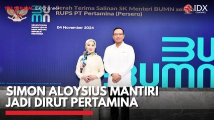 Simon Aloysius Mantiri Jadi Dirut Pertamina