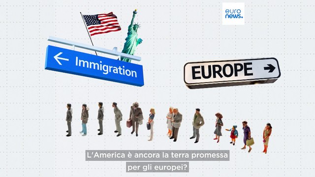 La terra promessa non esiste più? L'immigrazione europea negli Stati Uniti è in calo