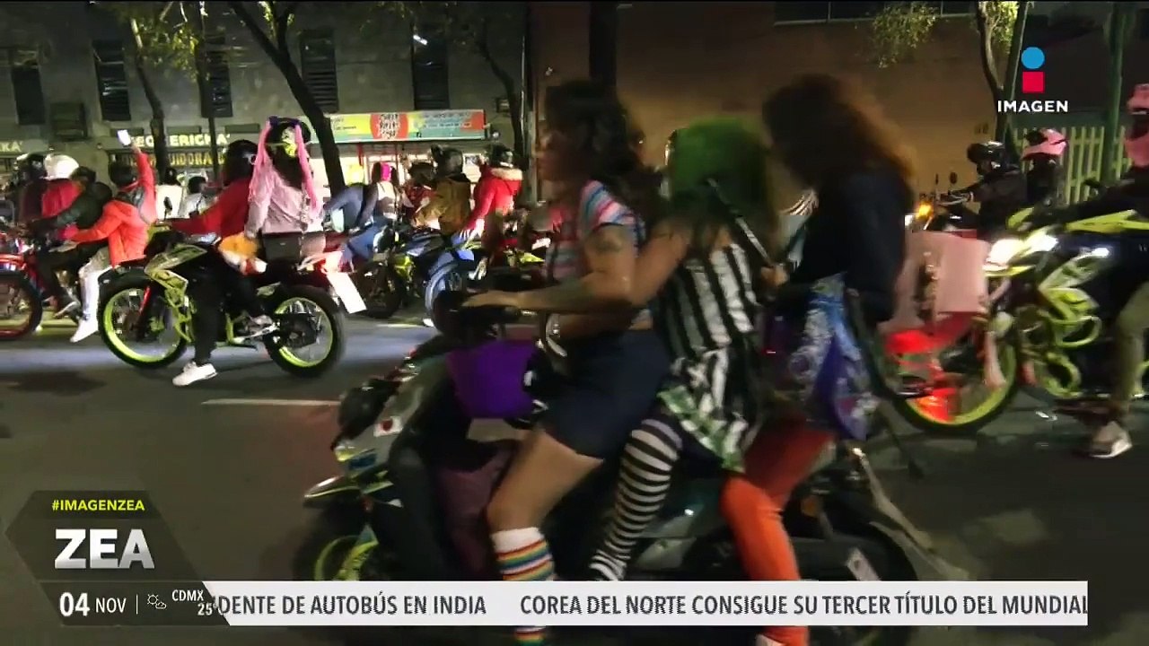 Rodada del Terror 2024 en la CDMX: Detuvieron a 17 personas ayer