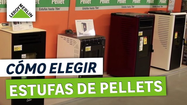 Qué es y cómo elegir estufa de pellet ｜ LEROY MERLIN