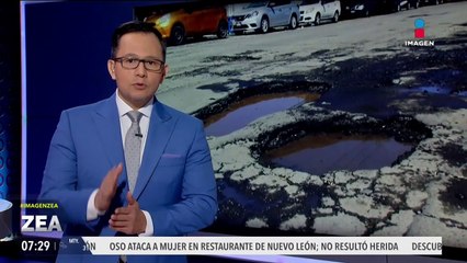 Baches, tema de prioridad en la CDMX