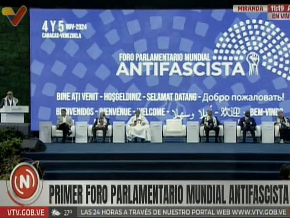 Pdte. AN Jorge Rodríguez: Rechazamos cualquier forma de hegemonismo político