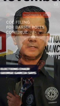 Comelec to proceed with COC filings as Escudero seeks BARMM election delay