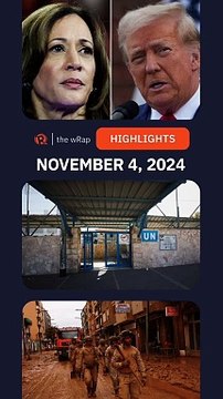 Today's headlines: US elections, Israel & United Nations, flash floods in Spain | The wRap | November 4, 2024