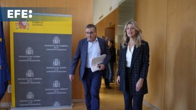 Yolanda Díaz se reúne con el Conseller de Educación, Universidades y Empleo de la Generalitat Valenciana, José Antonio Rovira