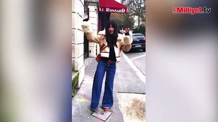 Tuba Büyüküstün'ün kızları boyuna yetişti! Görenler gözlerine inanamadı