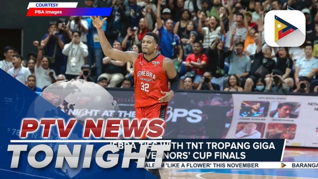 Brgy. Ginebra ties with TNT Tropang Giga at PBA Governors’ Cup Finals