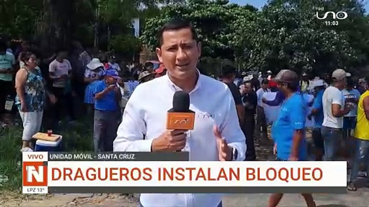 Dragueros bloqueo