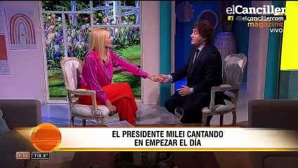 Milei cantó "Libre" y contó la historia detrás del tema