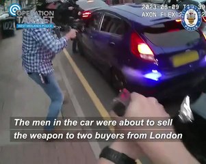 New video shows moment we put the brakes on an underworld gun deal