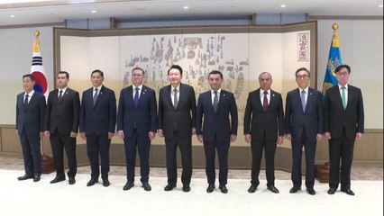 윤 대통령 "중앙아시아, 러북 불법 협력 저지할 외교적 노력해주길" / YTN