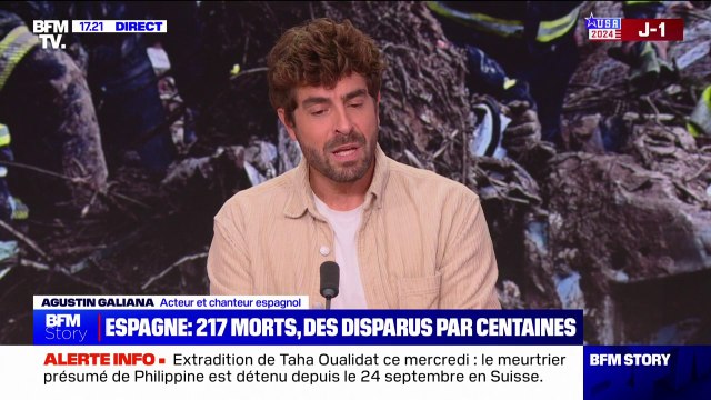 C'est un échec pour l'Espagne : L'acteur et chanteur Agustin Galiana réagit aux inondations qui ont fait au moins 217 morts