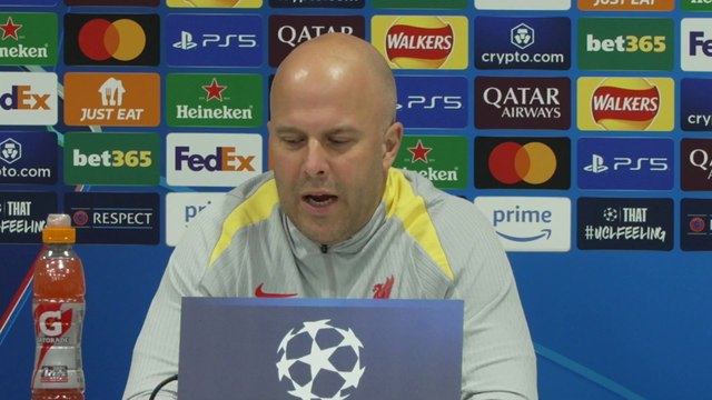 Arne Slot excited by Leverkusen champions League visit to Anfield