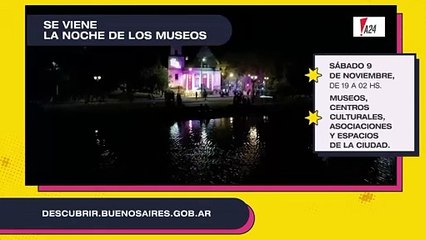 Llega la Noche de los Museos, un clásico de la Ciudad