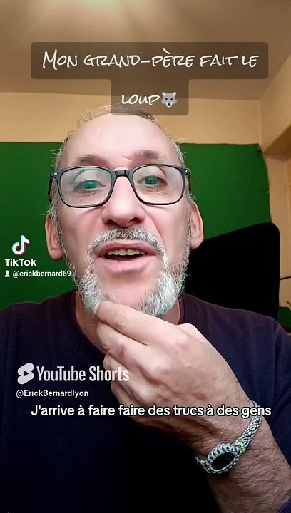 Mon grand père est un bon imitateur