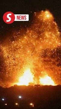 Huge fireball over Beirut as Israel steps up strikes on Lebanon