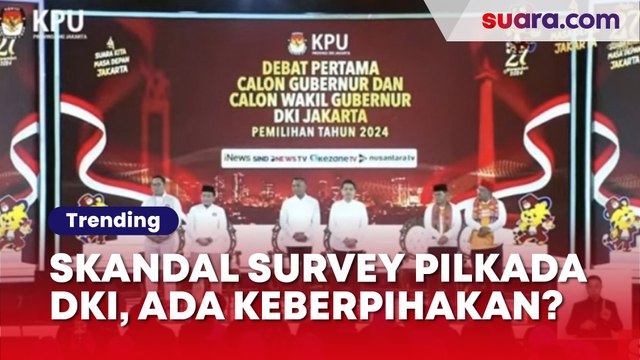 Skandal Survei Pilkada DKI, Pengamat Sebut Konflik Kepentingan Jadi Biang Kerok