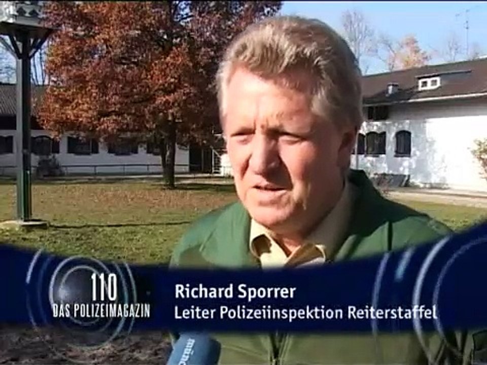 Reiterstaffel der Münchner Polizei - 110 - Das Polizeimagazin