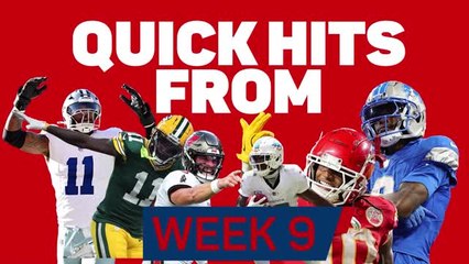 NFL Week 9 Review - Ravens fly high as games go to the wire