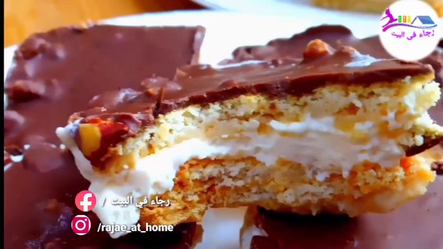 في دقائق وبمكونات بسيطة جدااا حضري حلوة سهله وسريعه بدون فرن قمة في الروعة