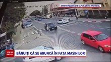 Unul dintre bărbații care s-au aruncat în fața mașinii ca să ceară daune este în comă