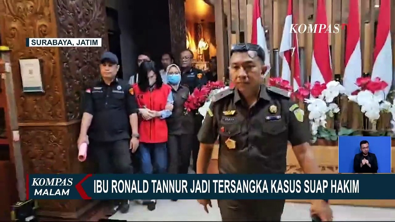 Ibu Ronald Tannur Jadi Tersangka Kasus Suap 3 Hakim PN Surabaya