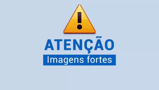 Idoso fica gravemente ferido após ser atropelado por trem em Cubatão