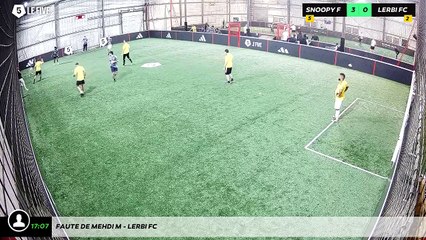 Faute de Mehdi M - Lerbi Fc