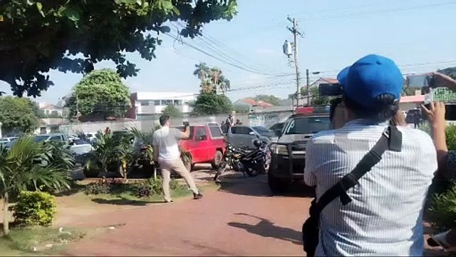Primer grupo de aprehendidos en el desbloqueo en Mairana ya está en la Felcc de Santa Cruz