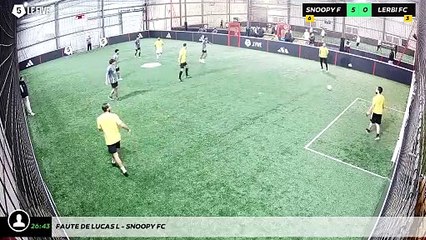 Faute de Lucas L - Snoopy Fc