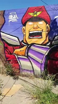 Street Art in Santiago, Chile