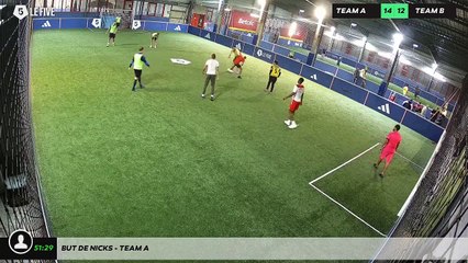 But de Nicks - Team A