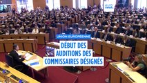 Les auditions des commissaires européens désignés débutent à Bruxelles