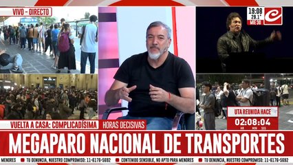 Rodo Aguiar: "No pueden vulnerar un derecho como es la huelga"