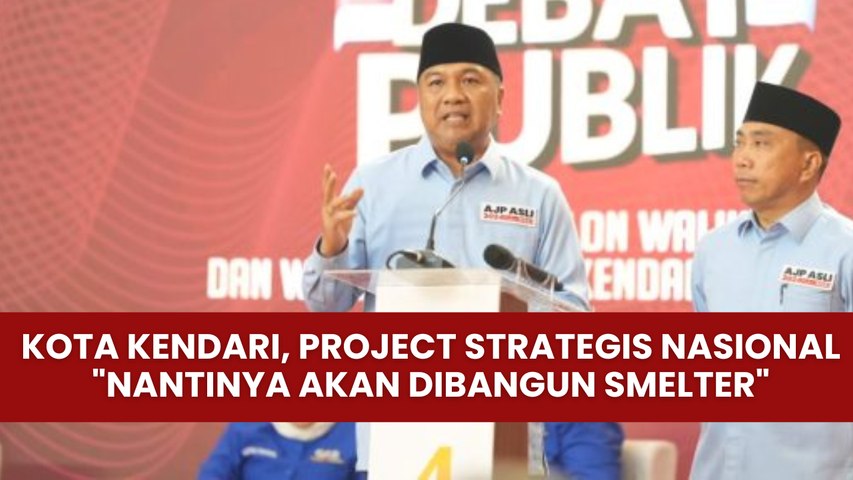 Bila Terpilih di Pilkada 2024, AJP Bakal Bangun Smelter di Kendari untuk Atasi Angka Pengangguran