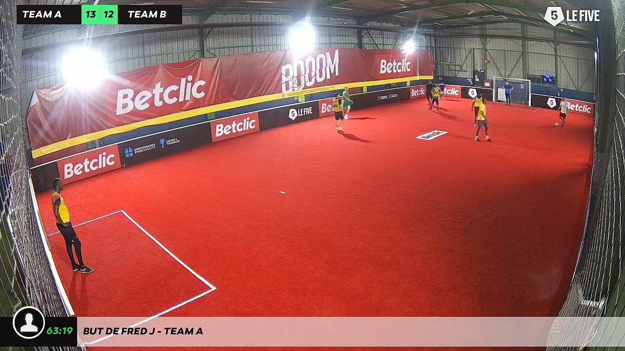 But de Fred J - Team A
