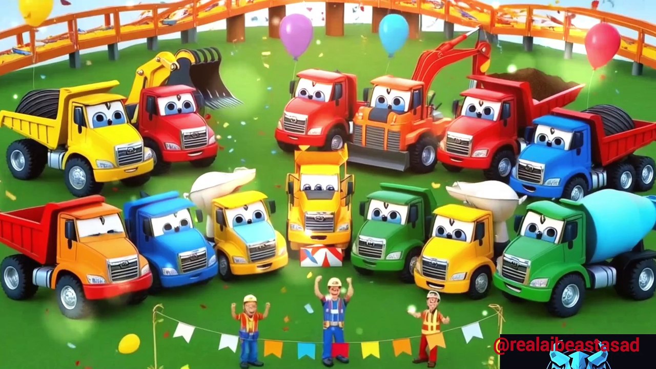 ✨ Mighty Trucks Adventure Song for Kids Fun Cartoon Truck Learning & Play Fun & Catchy Kids’ Truck