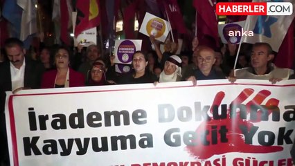 İzmir Emek ve Demokrasi Güçleri'nden Kayyum Atamalarına Tepki