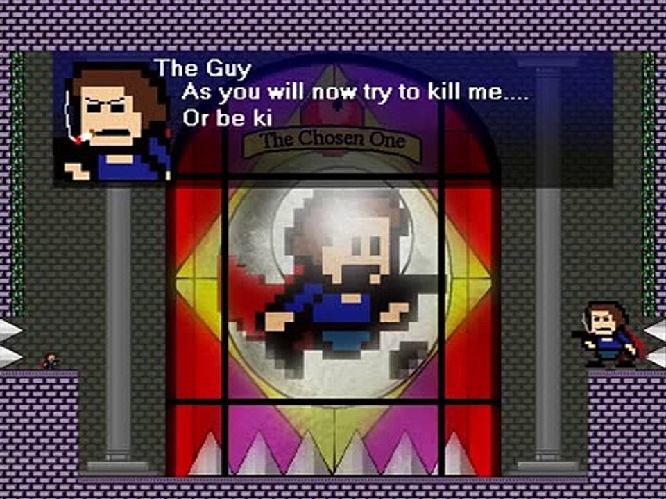 I Wanna Be The Guy Remastered part 1 reverse