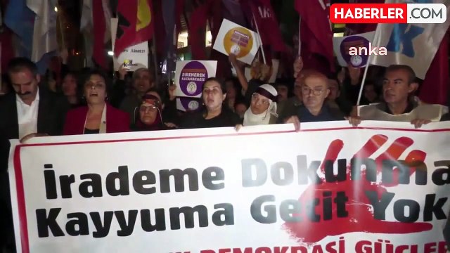 İzmir Emek ve Demokrasi Güçleri'nden Kayyum Atamalarına Tepki