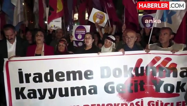 İzmir Emek ve Demokrasi Güçleri'nden Kayyum Atamalarına Tepki