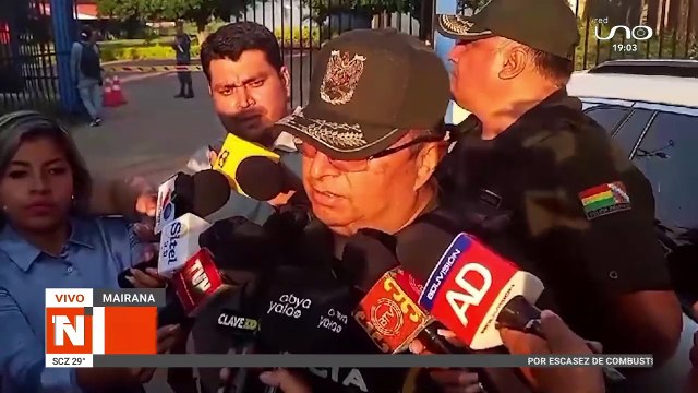 18 aprehendidos por bloqueo en Mairana