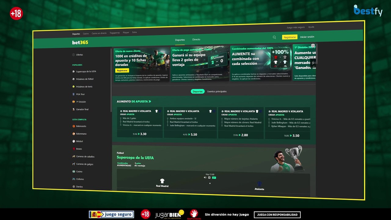 Apuestas Sport y las cuotas del Junior vs Millonarios