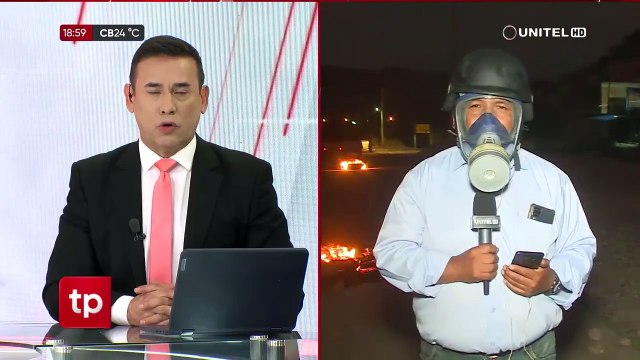 Desbloqueo en Cochabamba: Operativo avanza camino a Capinota y despejan la vía