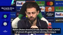 Amorim deserves his Manchester United move - Bernardo Silva