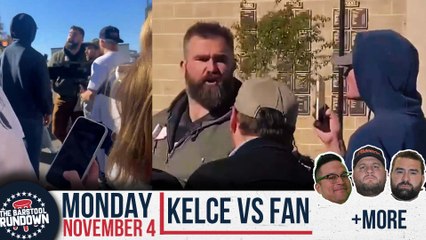 Jason Kelce Smashes Fan's Phone - Barstool Rundown - November 4th, 2024