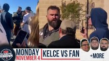 Jason Kelce Smashes Fan's Phone - Barstool Rundown - November 4th, 2024